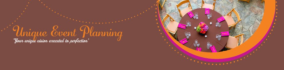 Unique Event Planner Logo